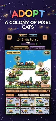 Catfinity: Idle Cat RPG Screenshot 1 of 9