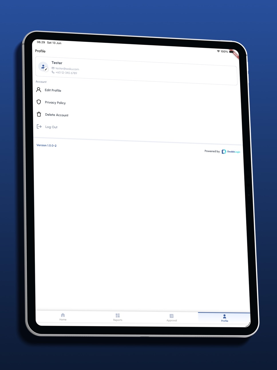 iPad screenshot