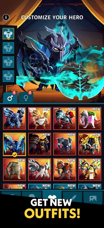 Slash & Roll: Dice Heroes screenshot 3