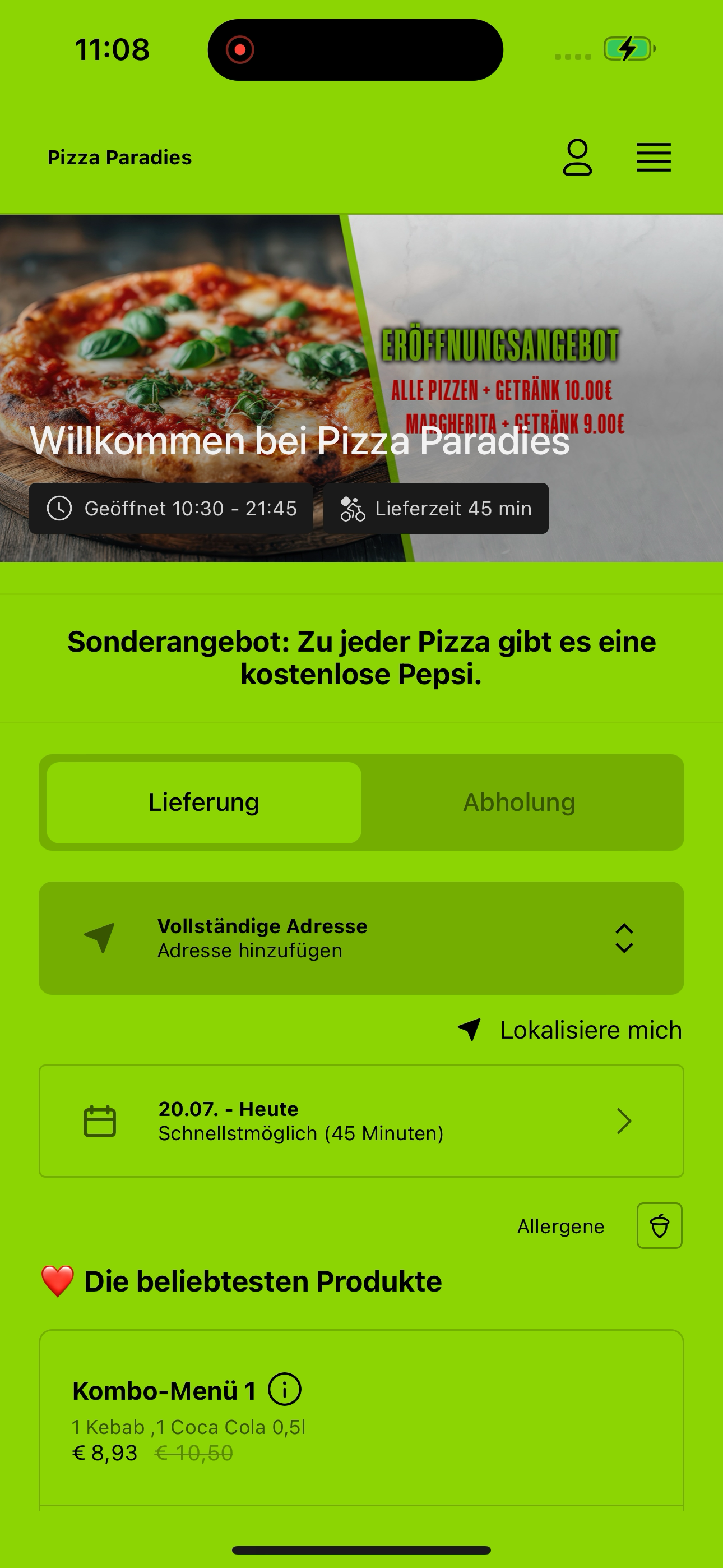 Pizza Paradies AT screenshot 6