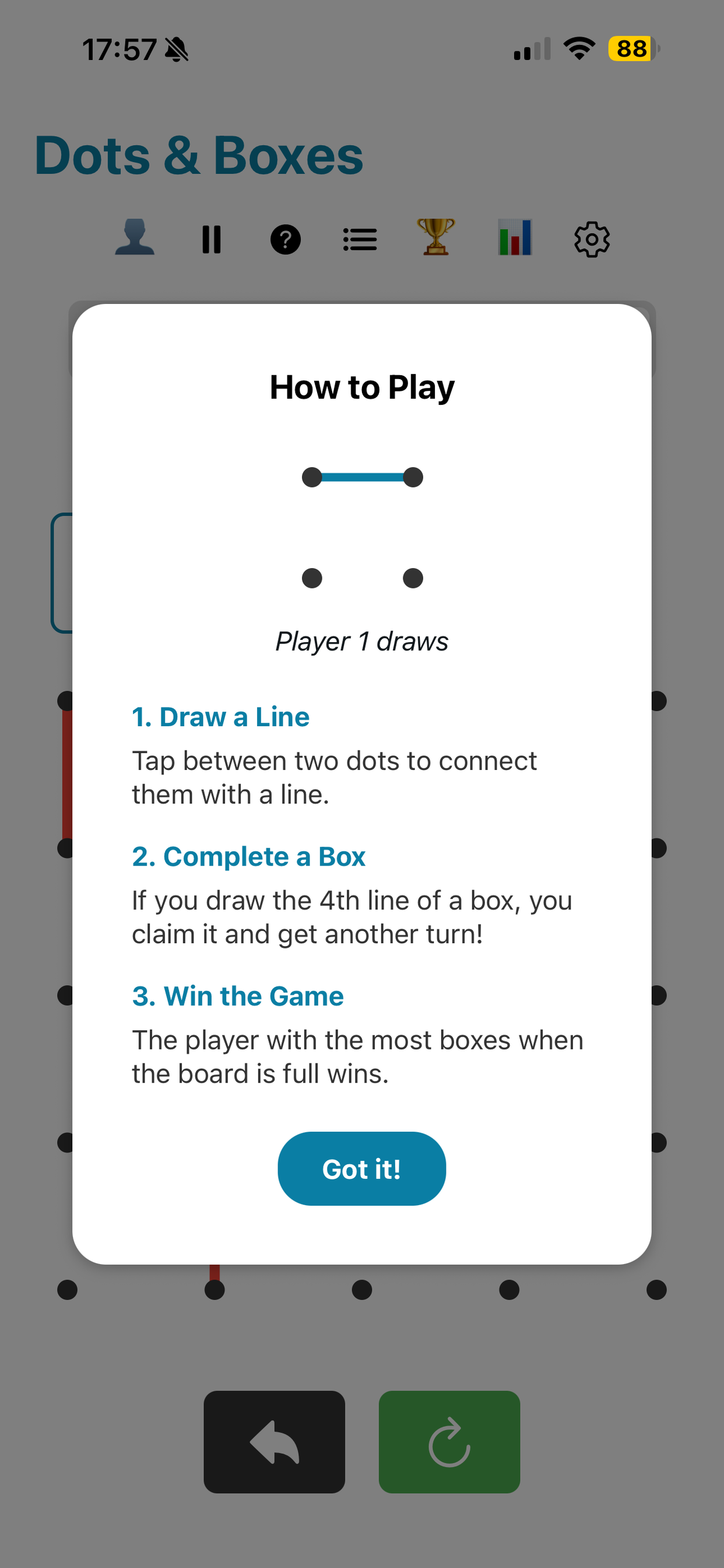 Dots And Boxes Reprised