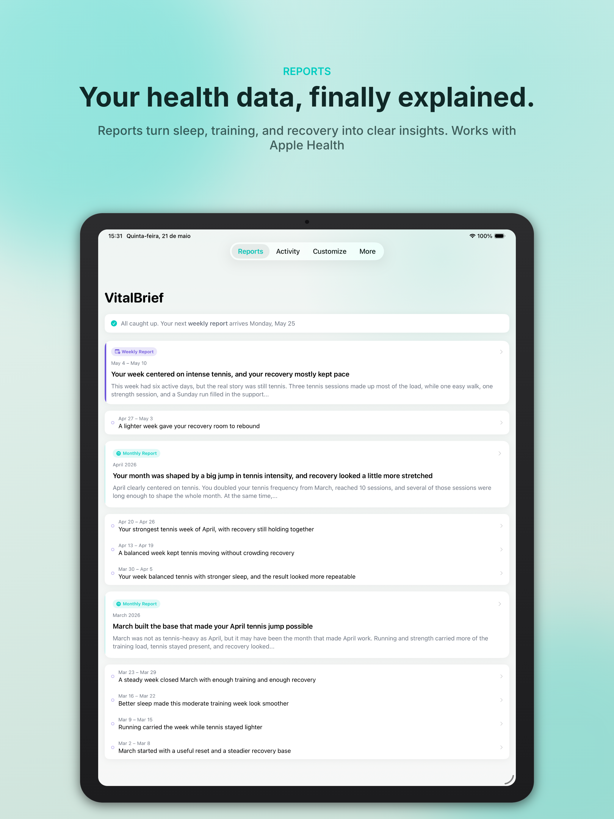 VitalBrief: Health Insights screenshot 9