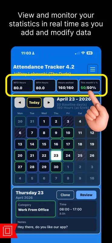 Attendance Tracker (AT) screenshot 4 of 10