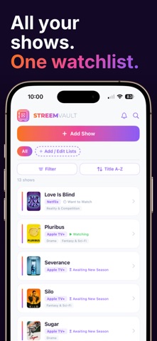 StreemVault - Show Tracker Screenshot 1 of 6