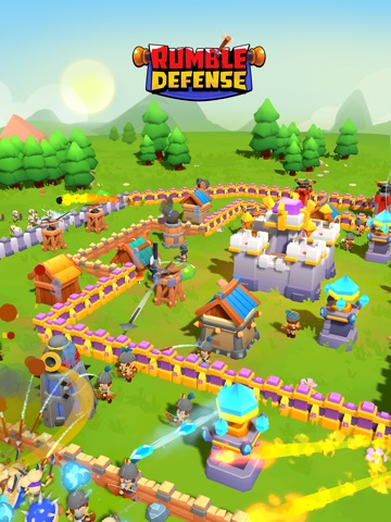 Rumble Defense iPad screenshot