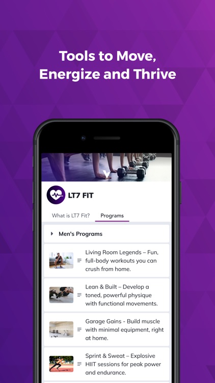 LIVE THE SEVEN Wellness screenshot-3