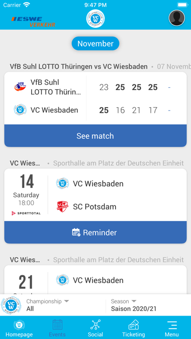 Screenshot #2 pour VC Wiesbaden