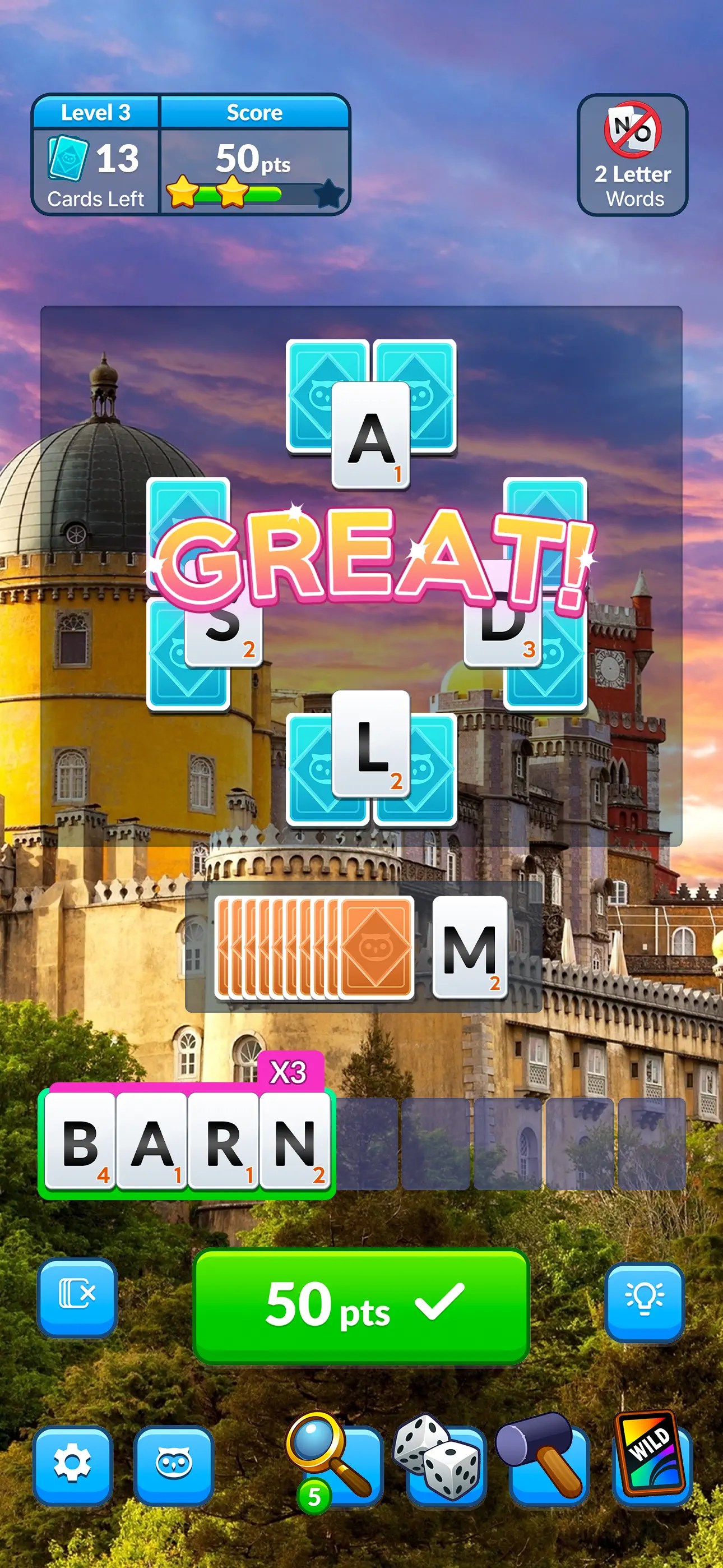 Wordscapes Solitaire screenshot 6
