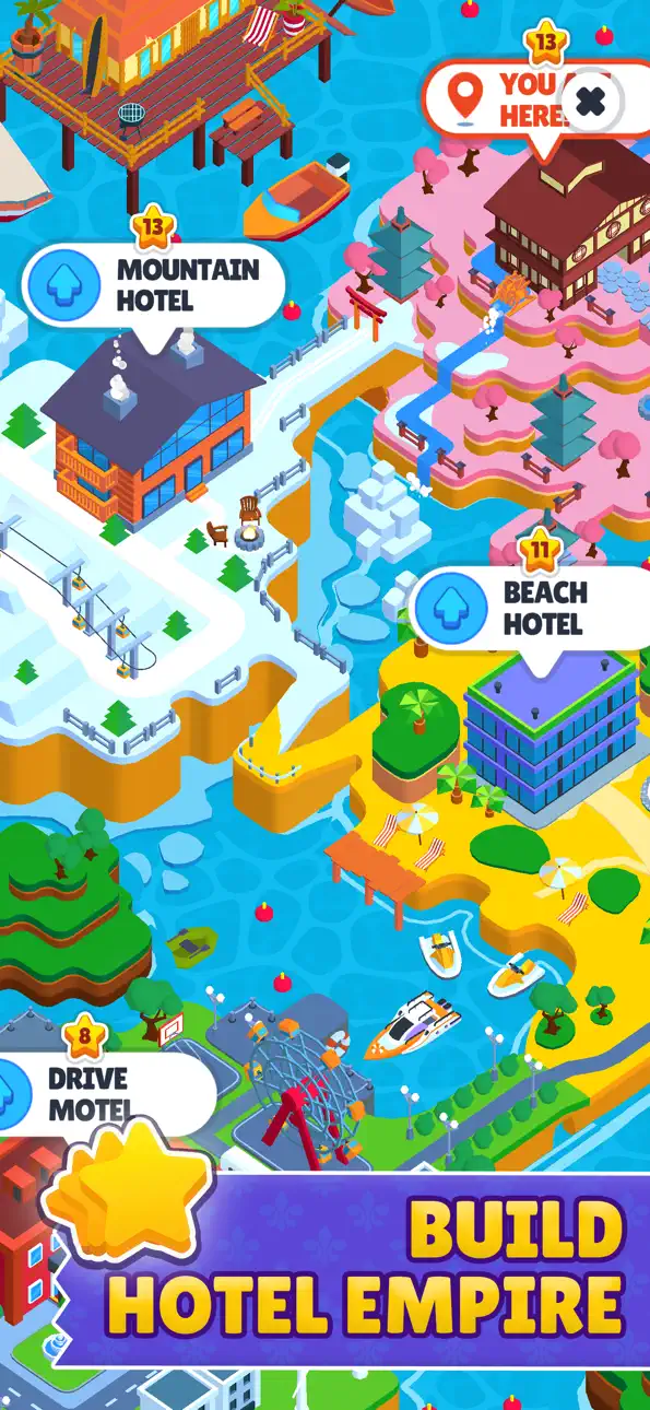 My Perfect Hotel iOS Mod IPA screenshot 4 - iOS game interface