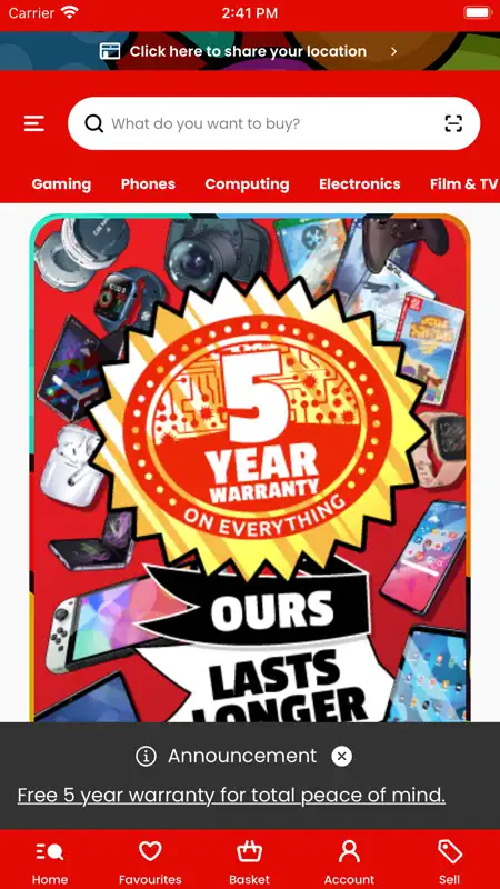 CeX: Tech & Games, Buy & Sell screenshot 1 of 10