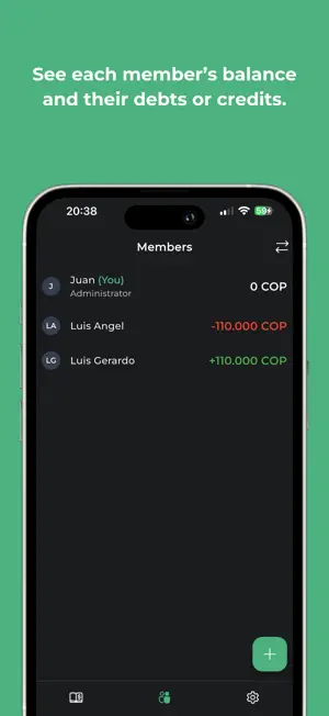 Group Expense: Split Bills screenshot 2