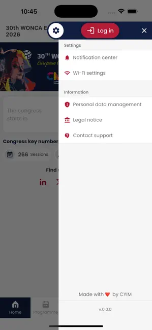 WONCAEurope2026 iPhone screenshot 5