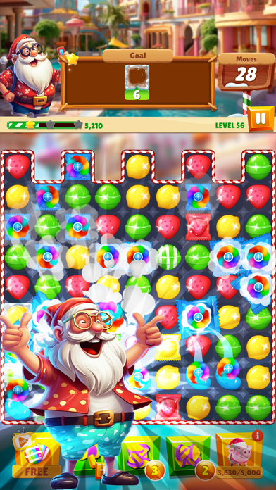 Christmas Magic: Match 3 Game Screenshot