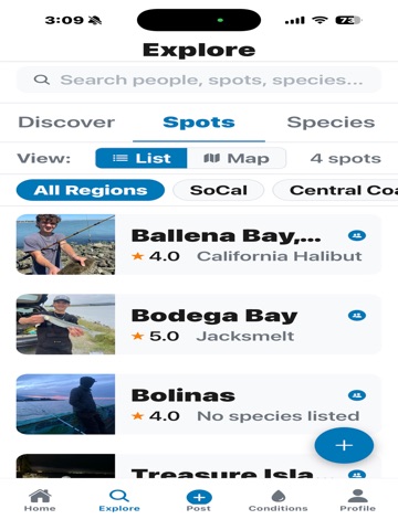 ReelUp Fishing iPad screenshot