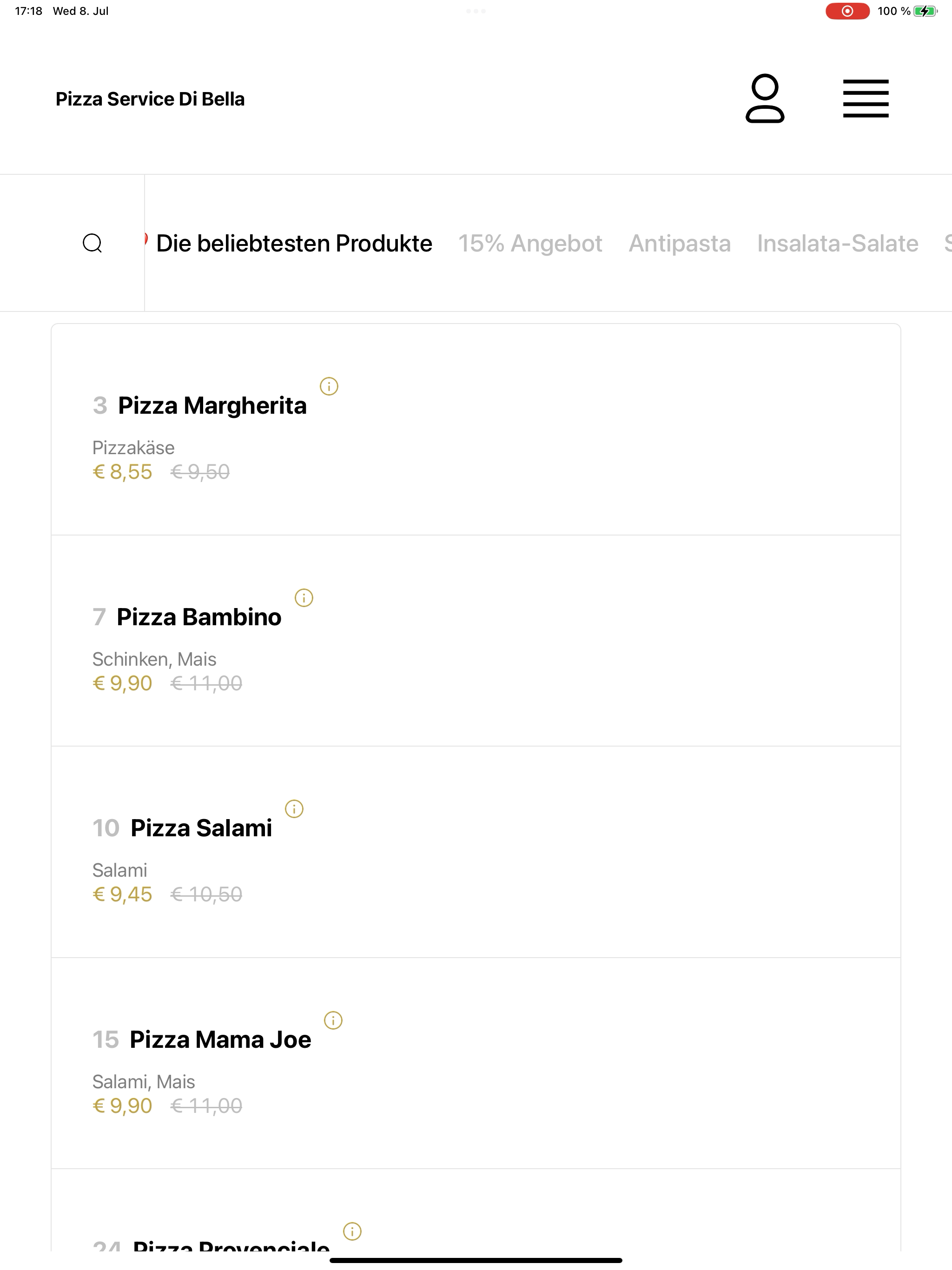 Pizza Service Di Bella screenshot 13