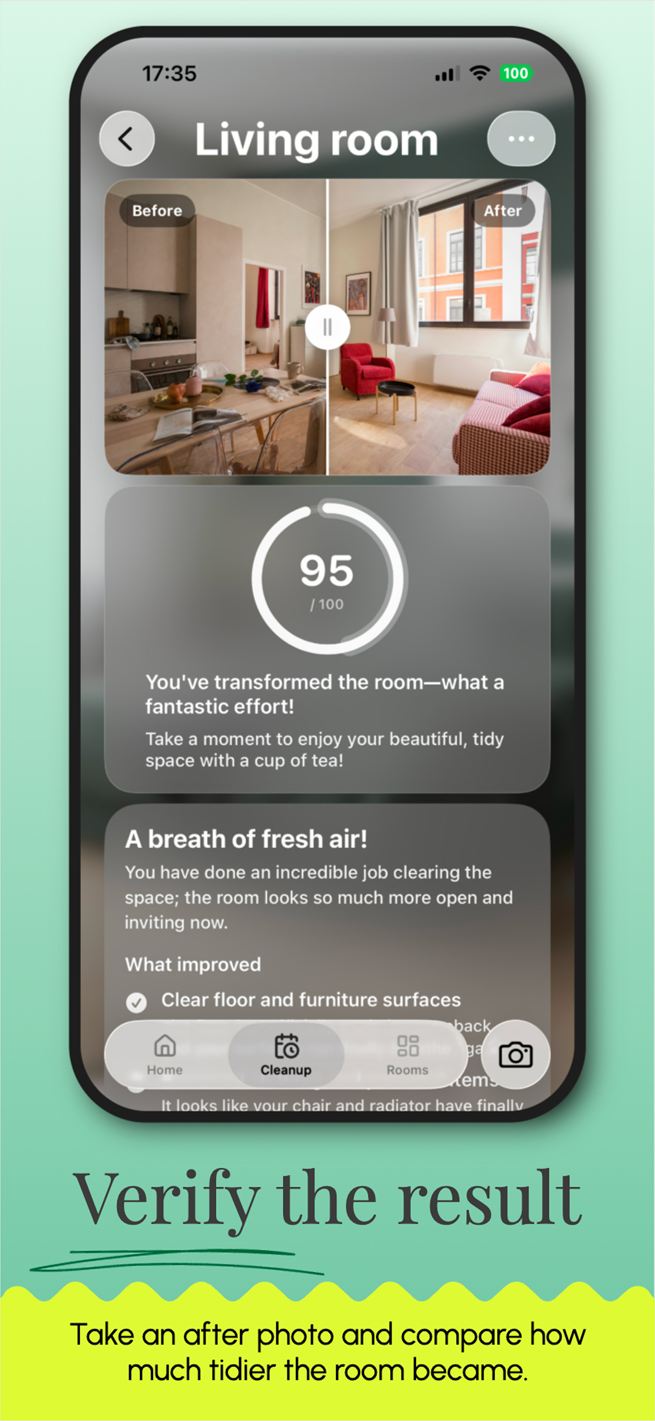 Tidero: AI Cleaning Plan screenshot 5