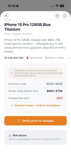 Resellr - Flipping Deals screenshot 2