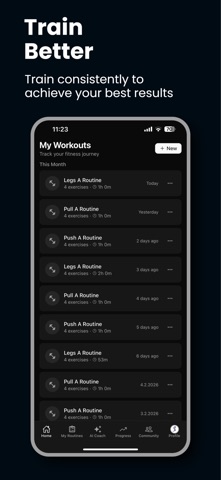 Flexi: Workout Tracker Screenshot 3 of 5