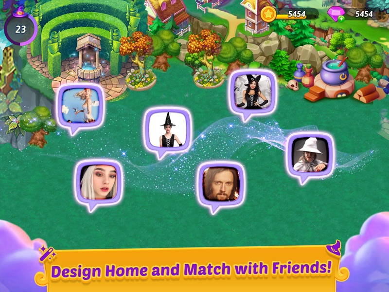 Merge Witches-Fun Puzzle Game screenshot 10