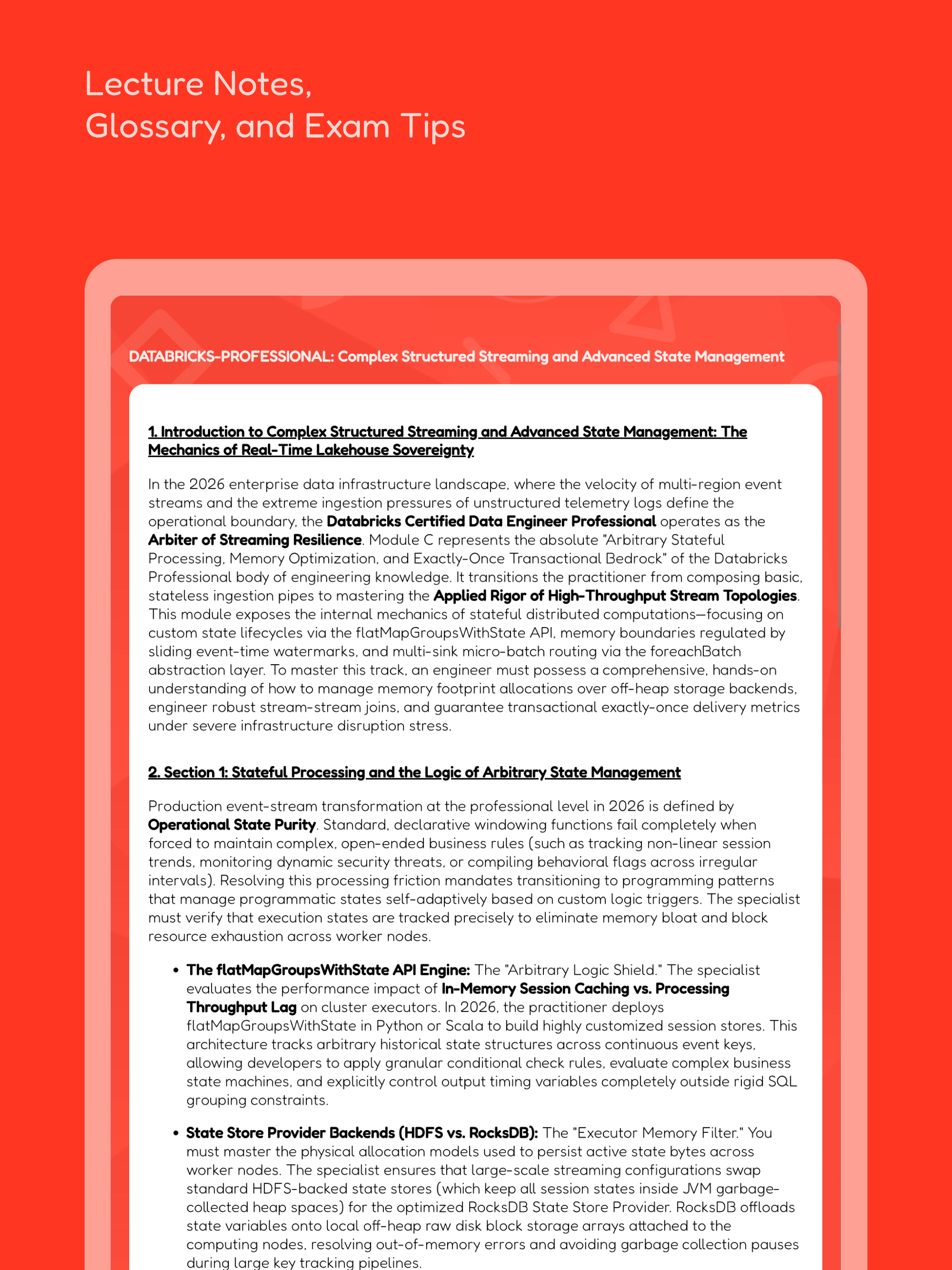 Databricks Exam Prep: with AI