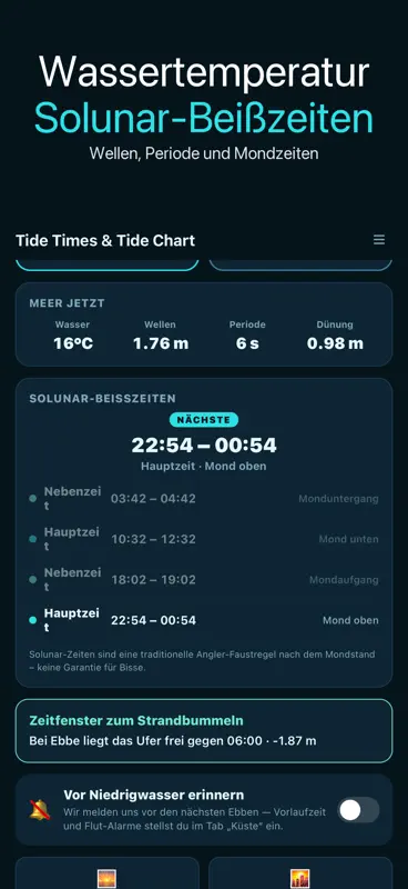 Gezeiten Flut & Ebbe screenshot 2 of 3