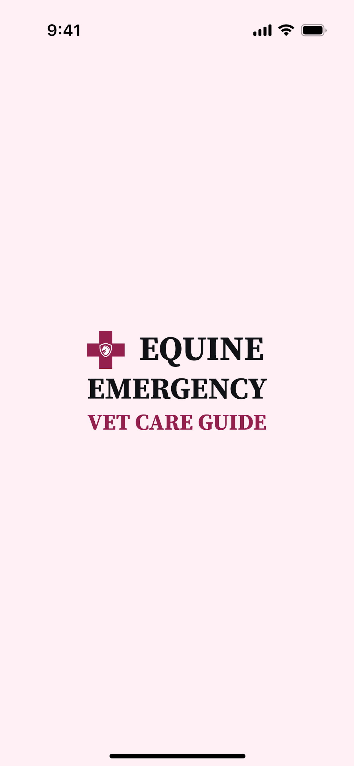 Equine Emergency Vet Care App
