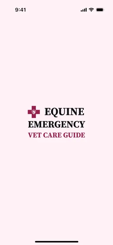 Equine Emergency Vet Care App screenshot 1 of 7
