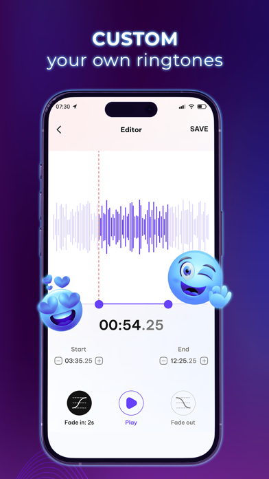Tune Ringtone Maker for iPhone Screenshot