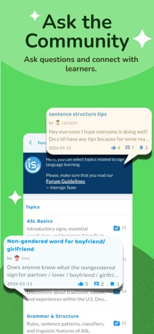 Intersign ASL - Sign Language iPhone screenshot