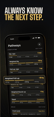 Weighted: Streetlifting Log Screenshot 5 of 7