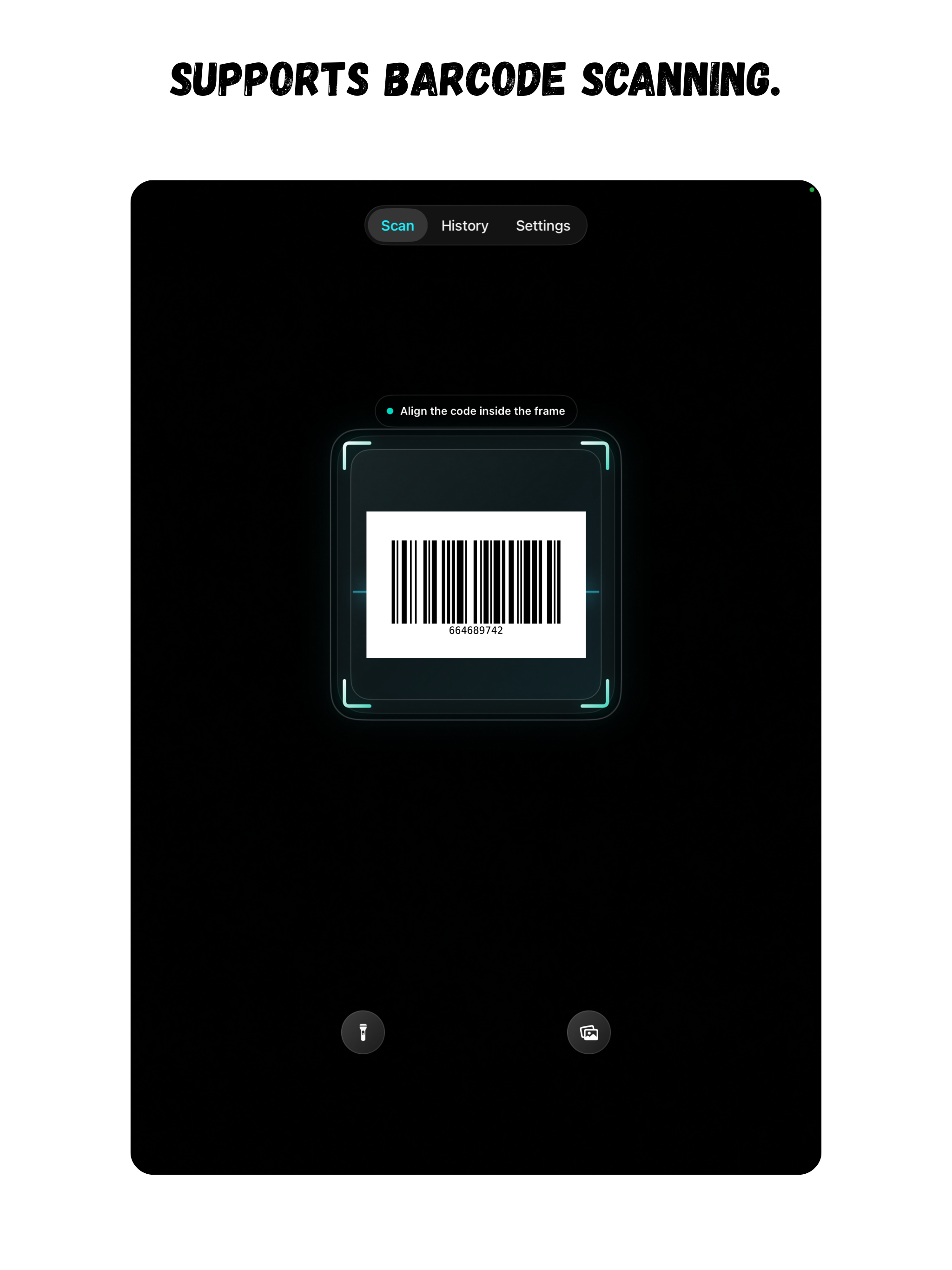 QR + Barcode Scanner-YOKIE screenshot 7