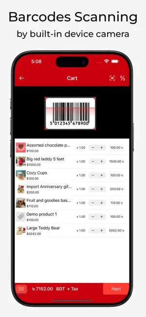 Nexchar POS screenshot 4