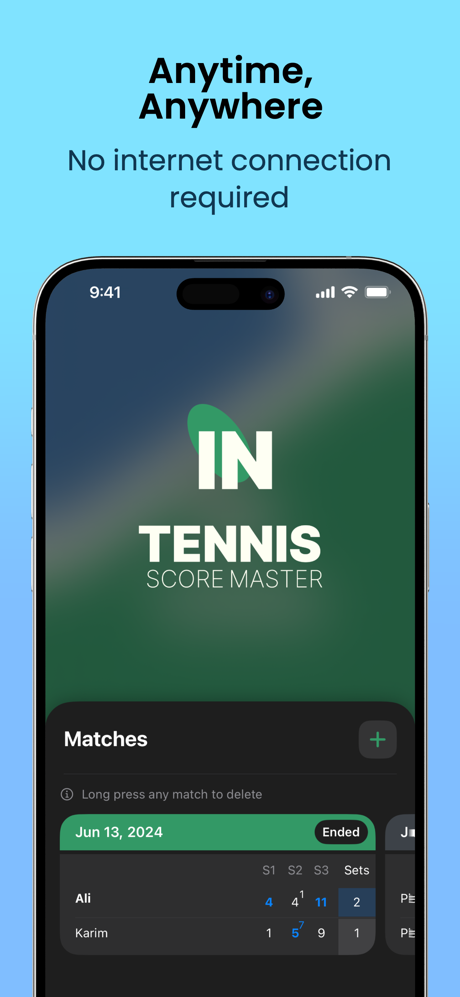 IN: Tennis Score Master screenshot 6