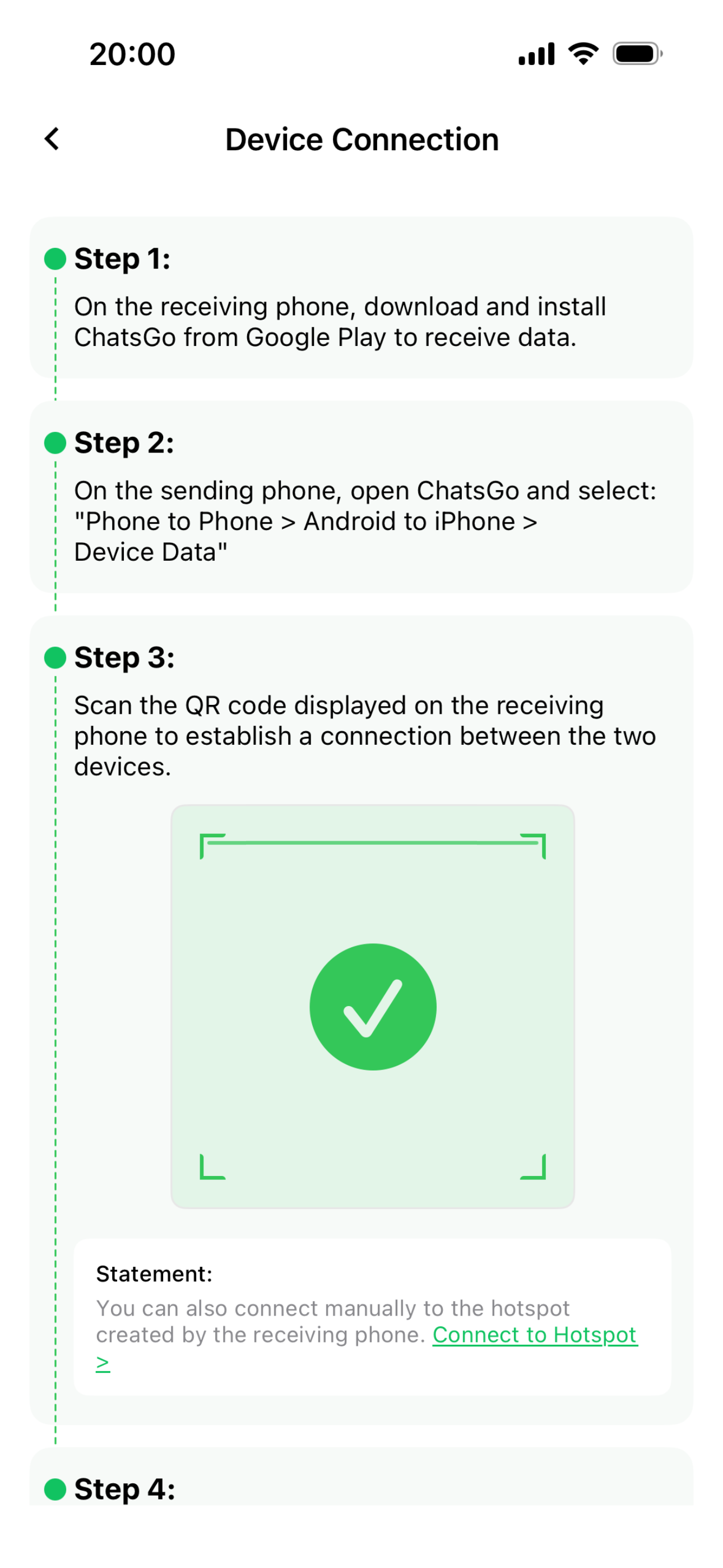 WatsGo - Phone Transfer screenshot 4