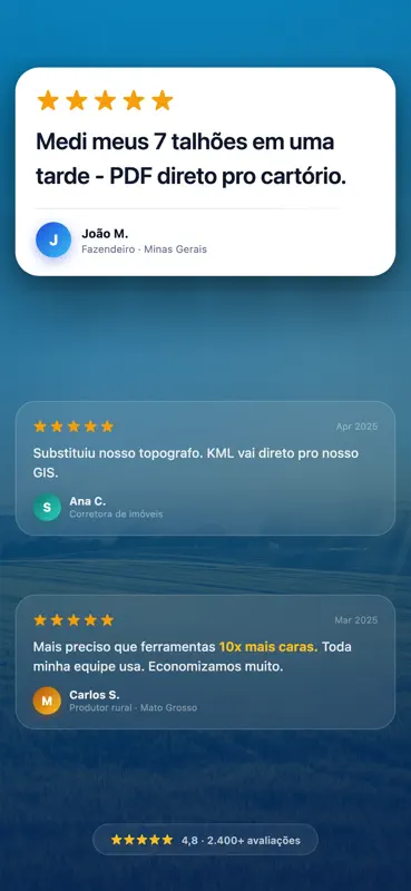 Land Lens: Medida Mapa Terra screenshot 9 of 9
