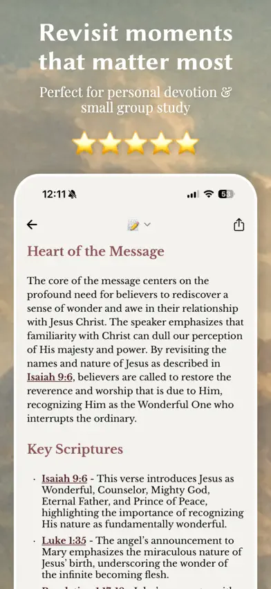 Sermon Scribe: Bible Notetaker screenshot 2