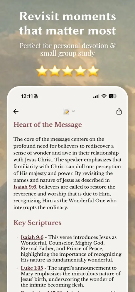 Sermon Scribe: Bible Notetaker screenshot 2 of 6