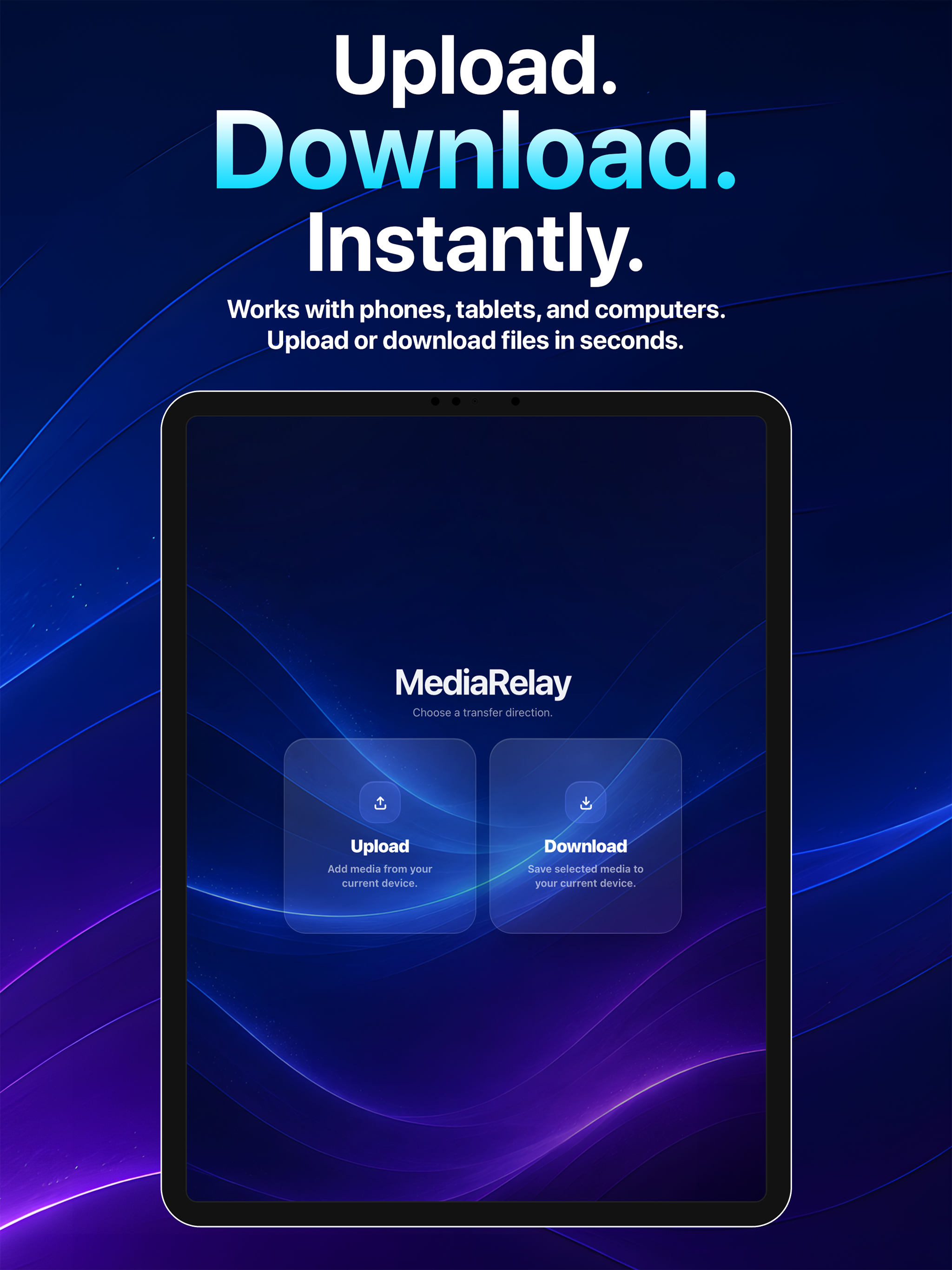MediaRelay: Photo Video Share screenshot 6