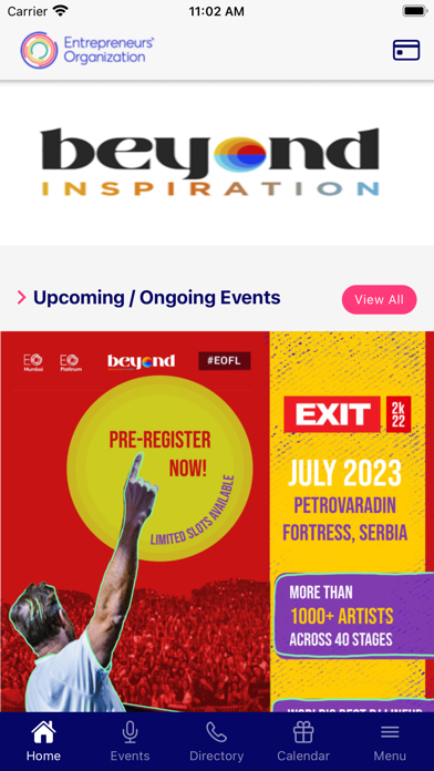 EO Mumbai Chapter Screenshot