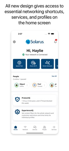 MySolarus Network screenshot
