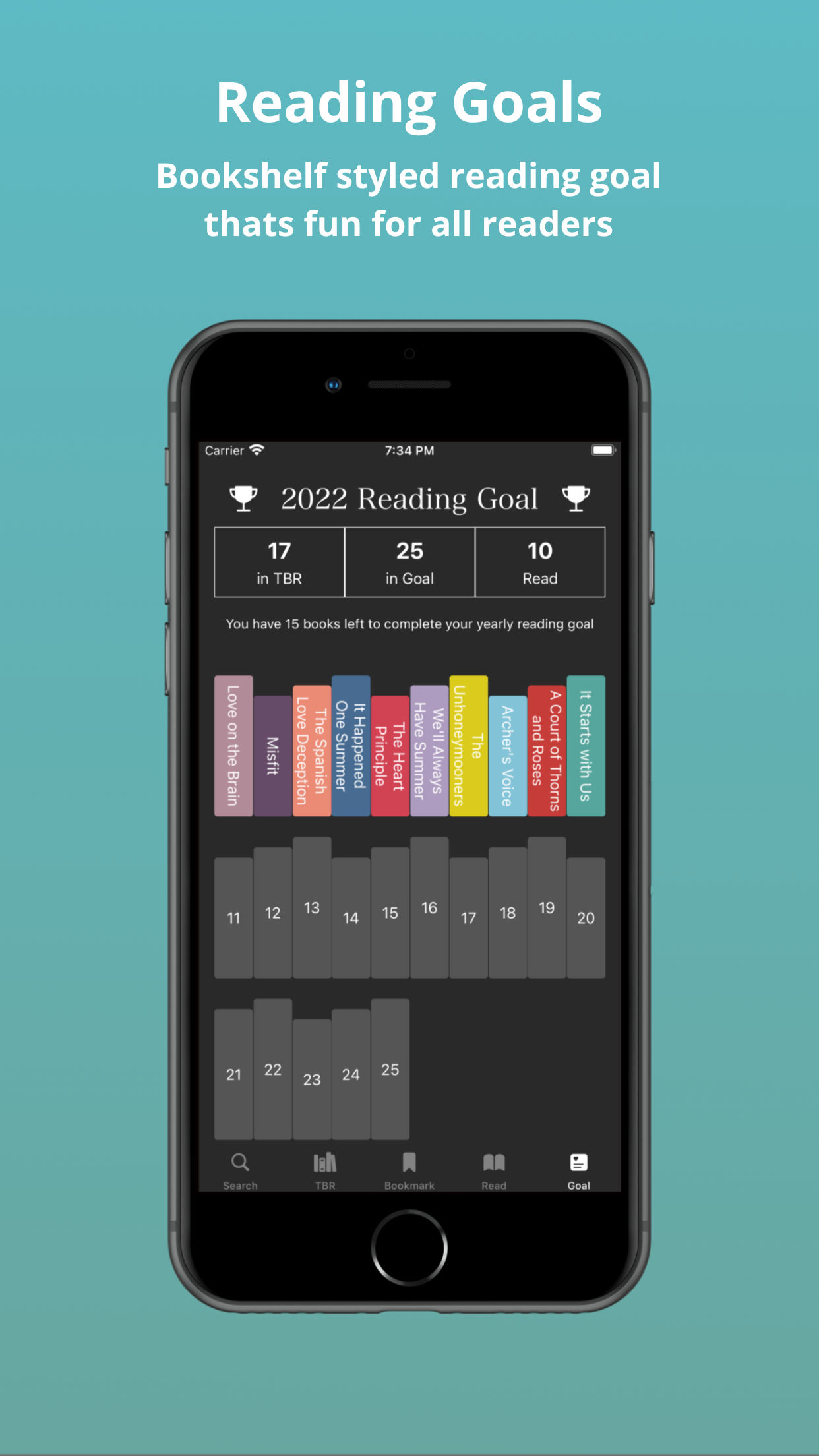 TBR - Bookshelf screenshot 3