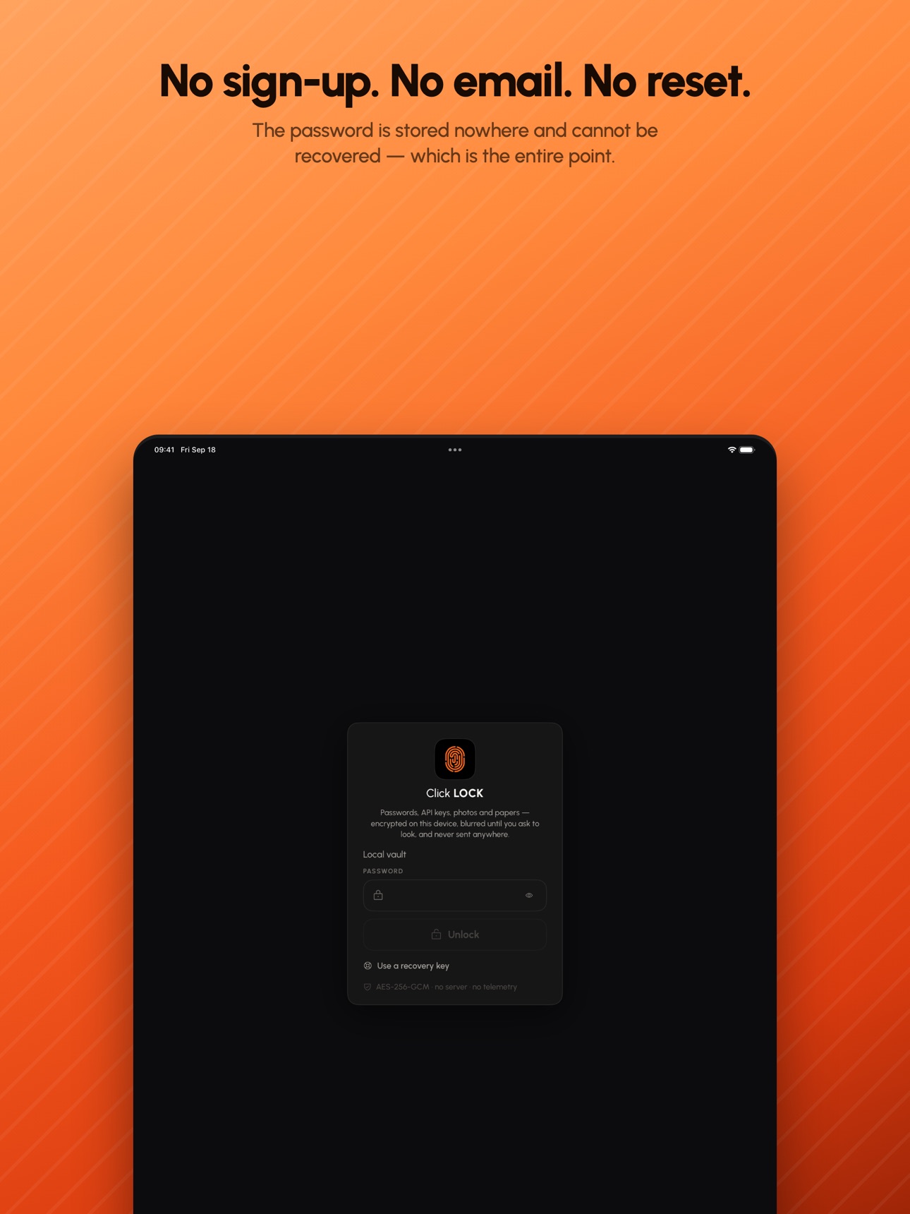 Screenshot 9 of Click Lock: Secure Vault