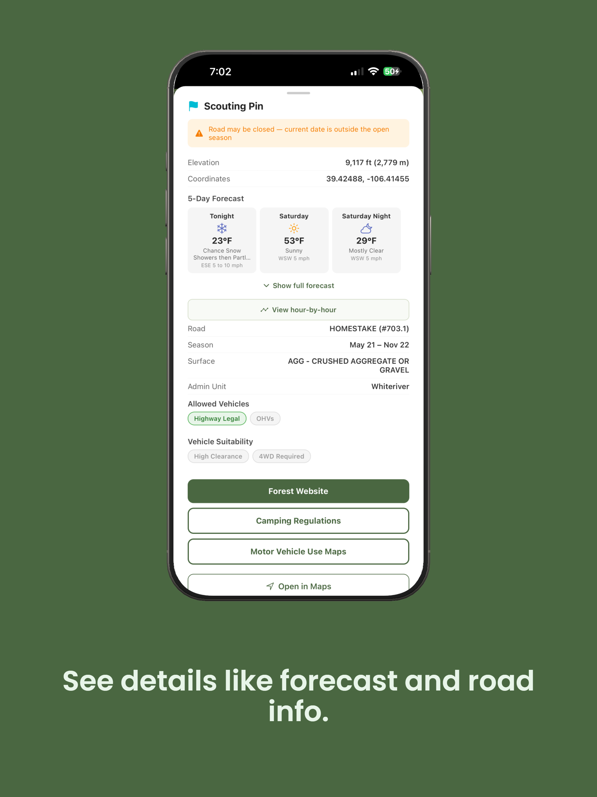 WildCamp - Free Camping screenshot 11