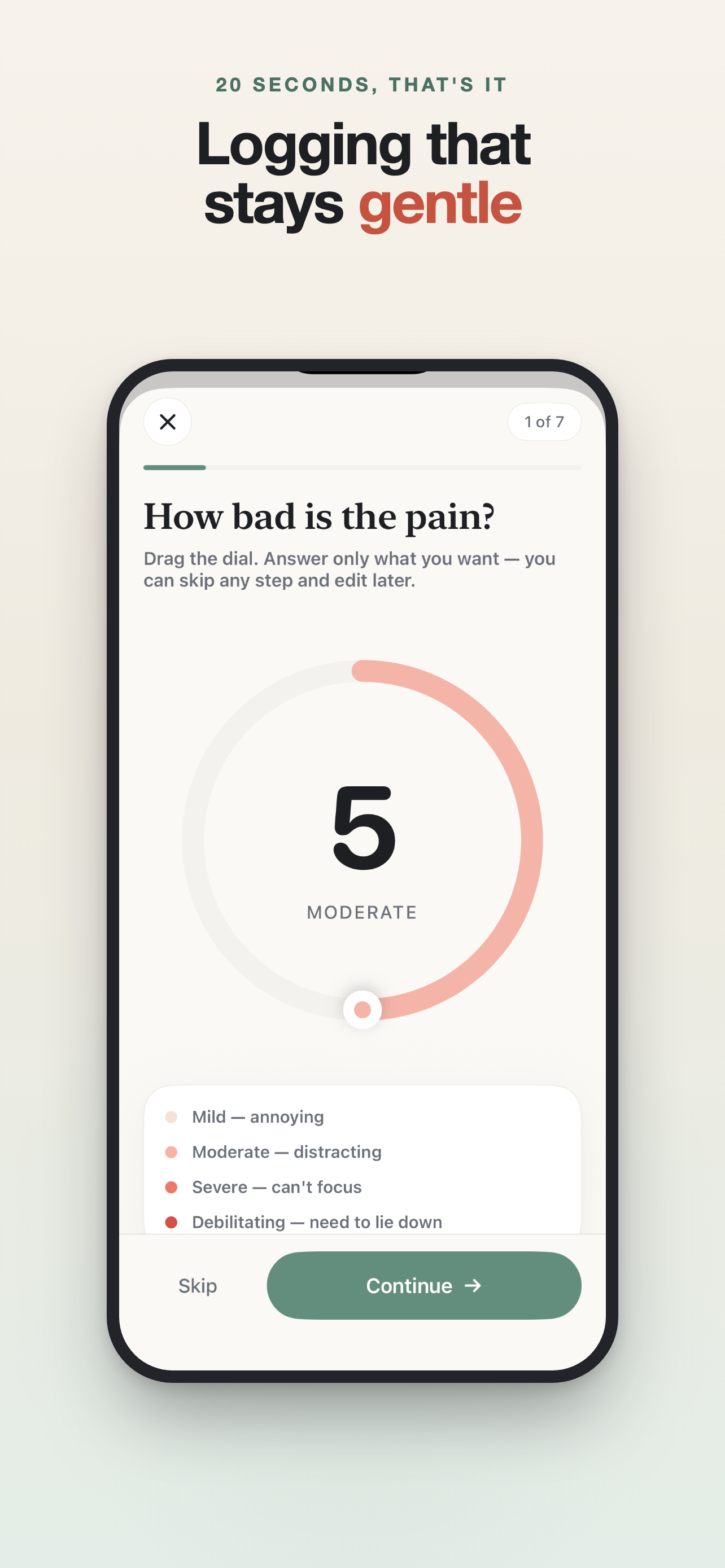 Migraine Journal: Headache Log screenshot 3