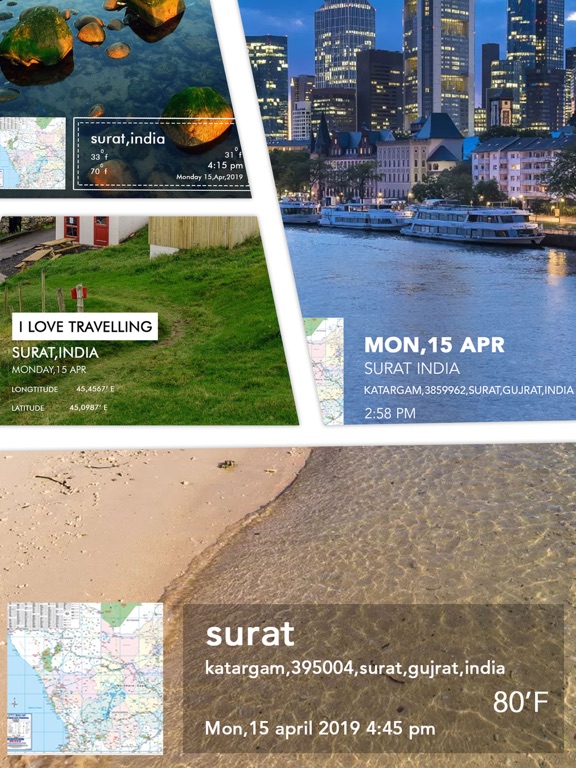 Screenshot #5 pour GPS Map Camera:Photo Timestamp