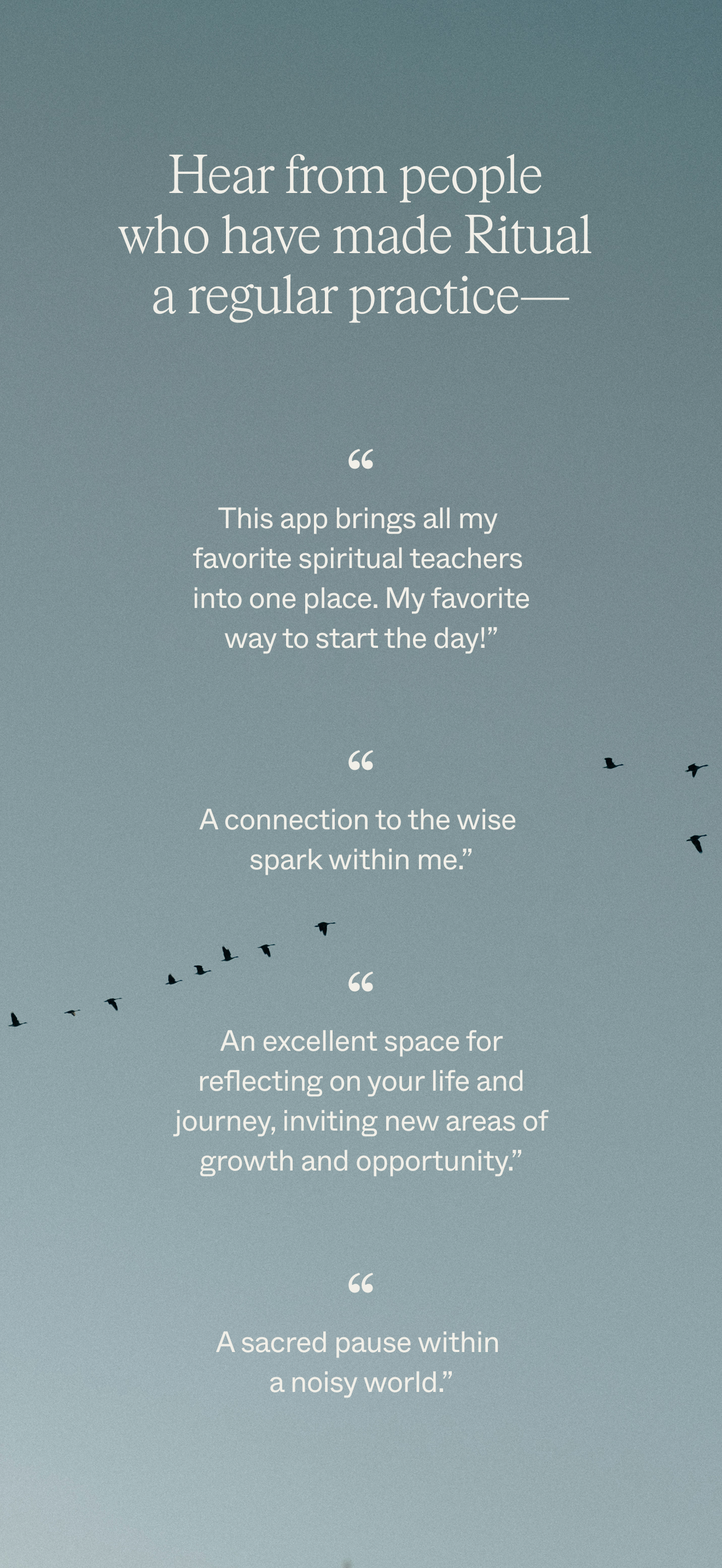Ritual: Spiritual Practice