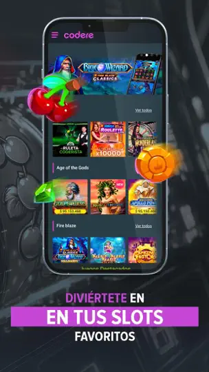 Captura de pantalla de Codere: Apuestas Deportivas ES en iPhone 8