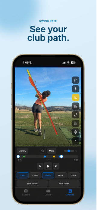 SwingDraw: Golf Swing Analyzer Screenshot 1 of 6