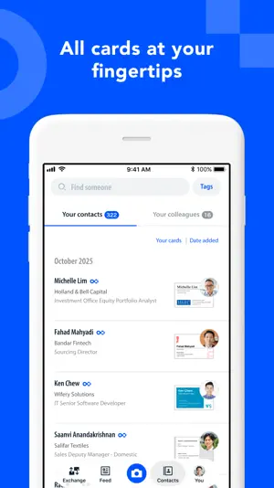 Eight: Business Card Manager screenshot 3