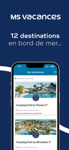 MS Vacances iPhone screenshot 1